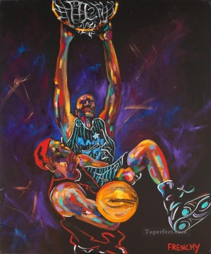印象派 Painting - バスケットボール06 印象派